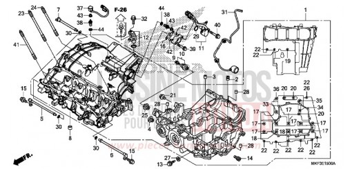 CARTER MOTEUR CBR1000S1J de 2018